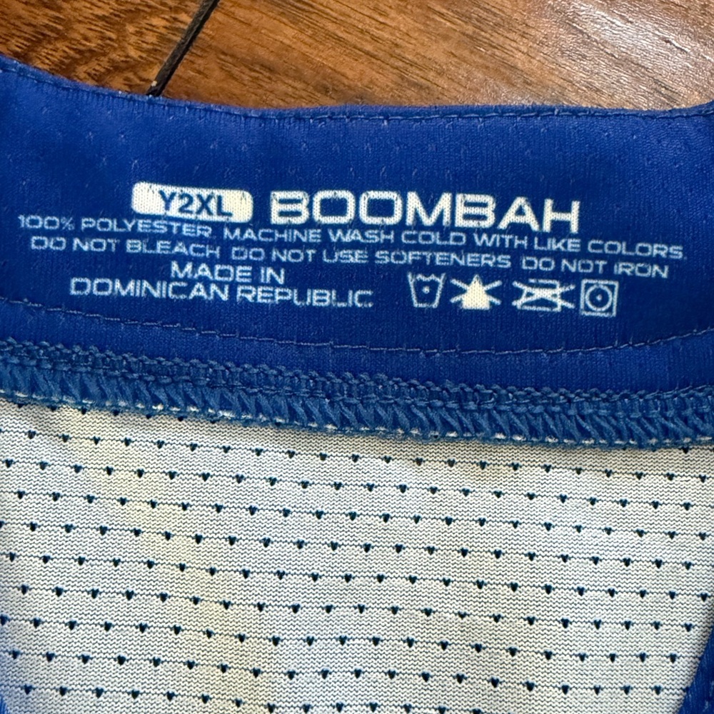 NEW Boombah Toronto Blue Jays #23 Baseball Shirt Jersey Youth 2XL - Picture 4 of 7